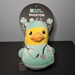 Fuzzyard Plush Dog Toy Ducktor - NWT